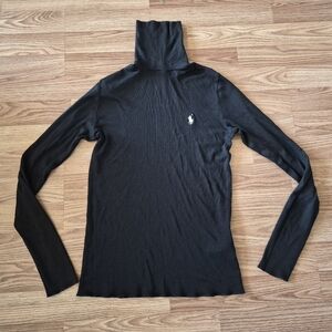 Polo Ralph Lauren Women's Black Turtleneck